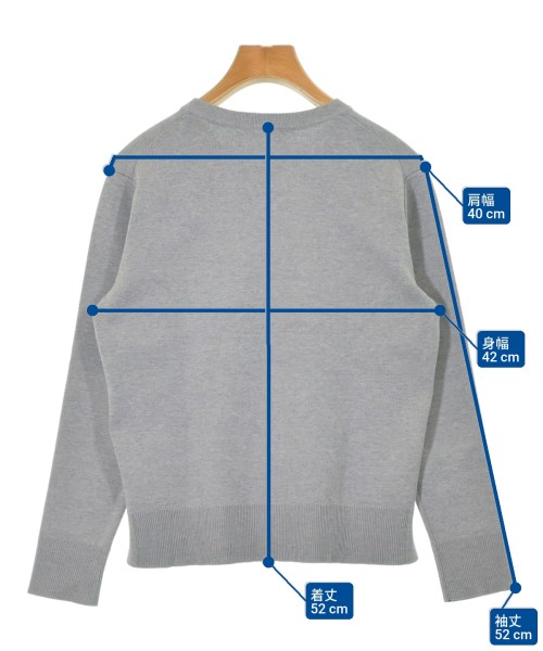 ebure（エブール）ニット・セーター グレー サイズ:F レディース/2200640682088