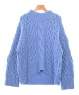 ebure（エブール）ニット・セーター 青 サイズ:F レディース/2200641437021