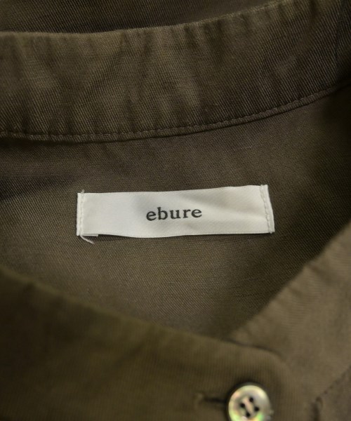 ebure（エブール）カジュアルシャツ カーキ サイズ:38(M位) レディース/2200641878053
