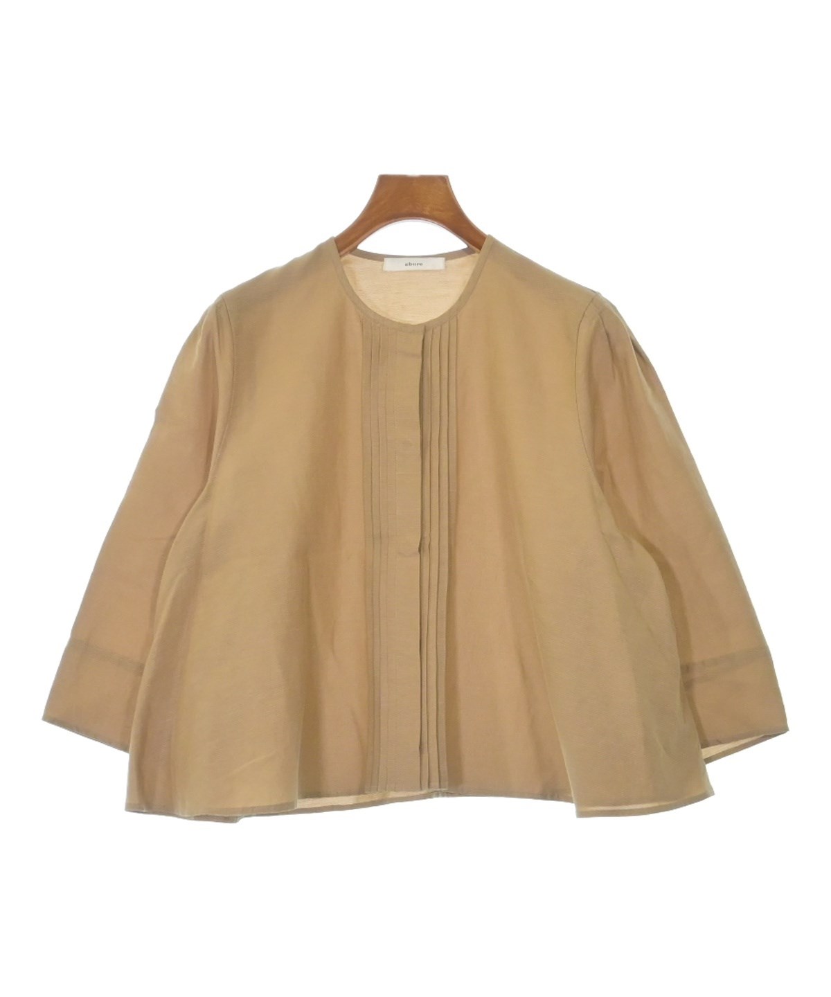 ebure ブラウス ebure（エブール）ブラウス ベージュ サイズ:38(M位) レディース