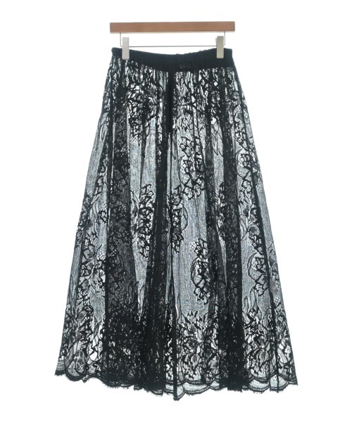 ebure(エブール)ロング・マキシ丈スカート 黒 サイズ:36(S位)/2200640715403