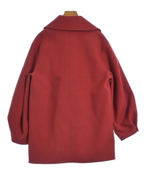 ebure（エブール）ステンカラーコート 赤 サイズ:36(S位) レディース/2200643221024
