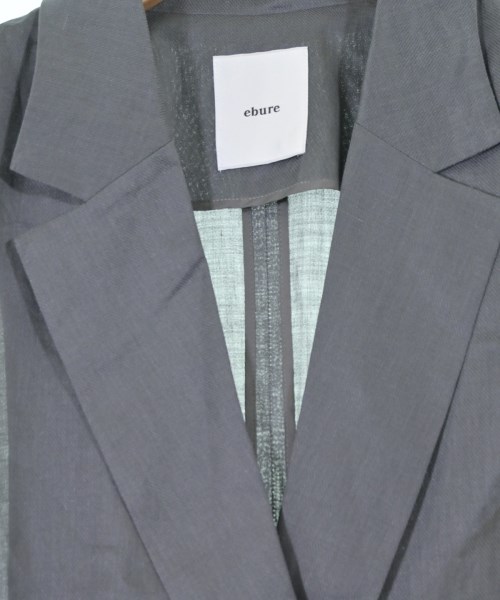 ebure（エブール）カジュアルジャケット グレー サイズ:36(S位) レディース/2200610833045