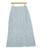 ebure（エブール）ロング・マキシ丈スカート 青 サイズ:40(L位) レディース/2200644063012