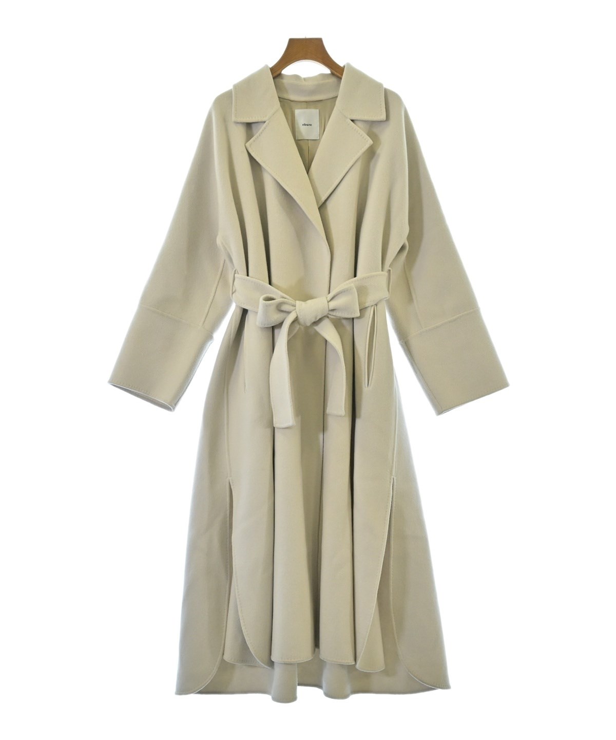 ebure エブール コート（その他） レディース 【古着】【中古】 ebure（エブール）その他 白 サイズ:36(S位) レディース/2200644430012