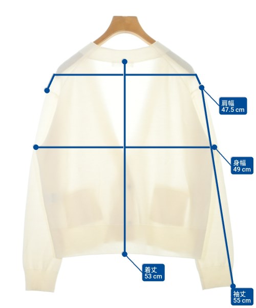 ebure（エブール）カーディガン 白 サイズ:-(M位) レディース/2200644430036