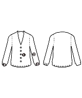 ebure（エブール）カーディガン 白 サイズ:-(M位) レディース/2200644430036