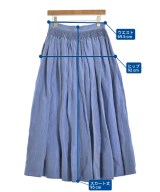 ebure（エブール）ロング・マキシ丈スカート 青 サイズ:38(M位) レディース/2200612801073