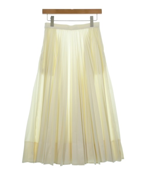 ebure（エブール）ロング・マキシ丈スカート 白 サイズ:36(S位) レディース/2200620753180