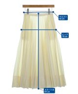 ebure（エブール）ロング・マキシ丈スカート 白 サイズ:36(S位) レディース/2200620753180