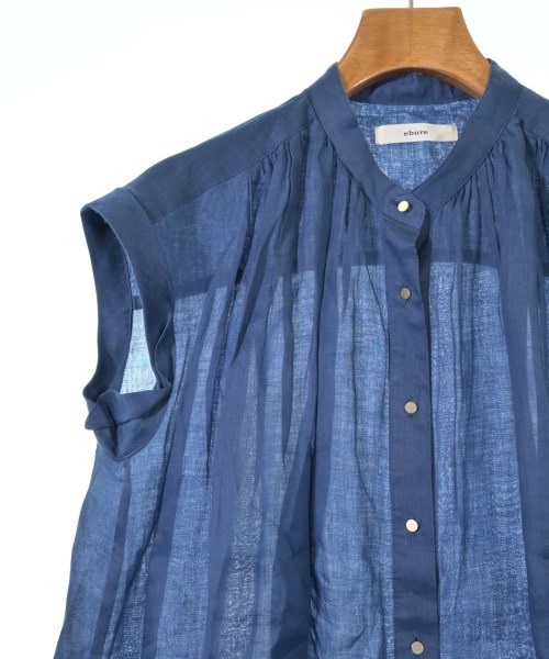 ebure（エブール）ブラウス 青 サイズ:38(M位) レディース/2200619232078