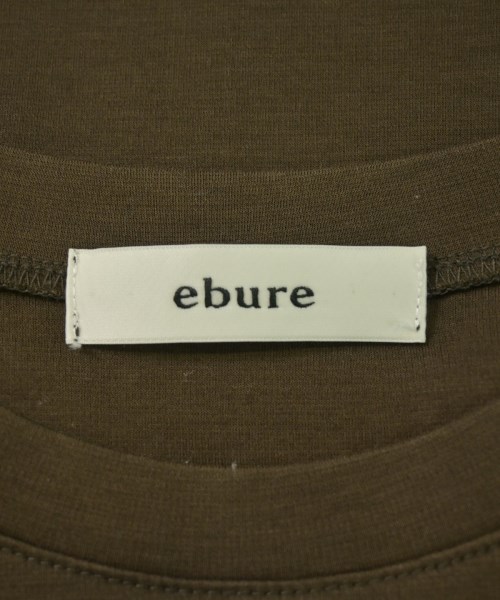 ebure（エブール）Tシャツ・カットソー 茶 サイズ:38(S位) レディース/2200619232146