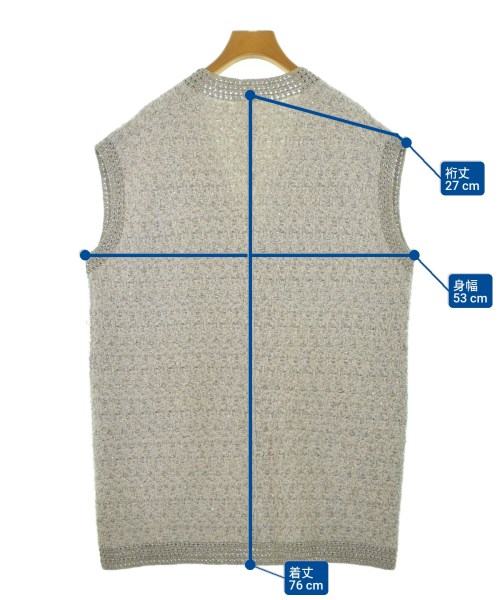 ebure（エブール）カーディガン グレー サイズ:-(M位) レディース/2200624904090