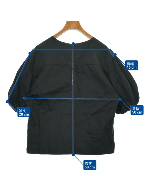 ebure（エブール）ブラウス 黒 サイズ:38(M位) レディース/2200617479109