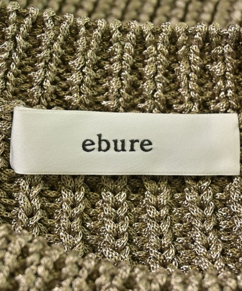 ebure（エブール）ニット・セーター 茶 サイズ:F レディース/2200626363079
