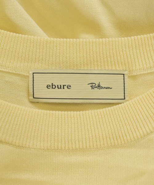 ebure（エブール）ニット・セーター 黄 サイズ:38(M位) レディース/2200628374233