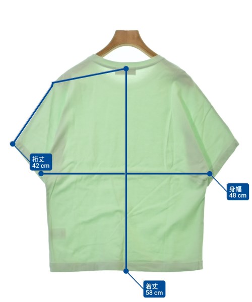 ebure（エブール）Tシャツ・カットソー 緑 サイズ:38(M位) レディース/2200628374240