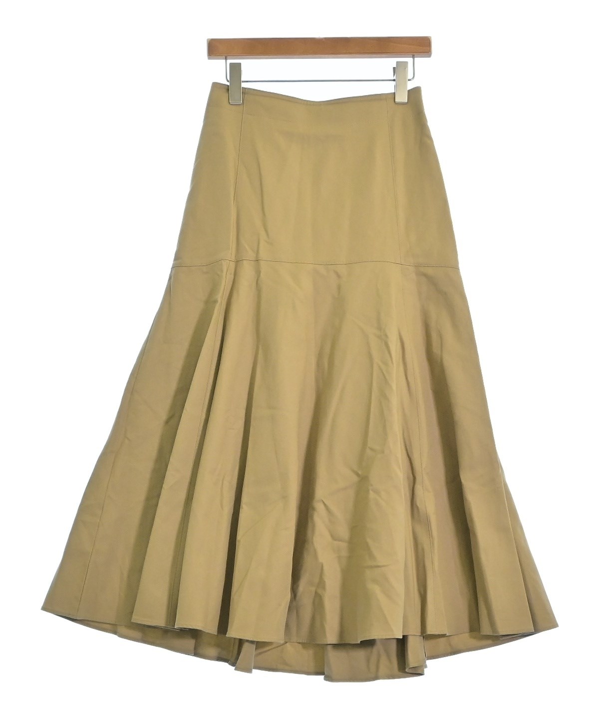 ebure（エブール）ロング・マキシ丈スカート ベージュ サイズ:36(S位