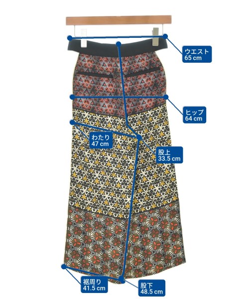 ebure（エブール）スラックス その他（柄物・カラフル） サイズ:34(XS位) レディース/2200630938058