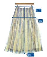 ebure（エブール）ロング・マキシ丈スカート 白 サイズ:36(S位) レディース/2200631135128