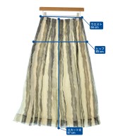 ebure（エブール）ロング・マキシ丈スカート 黄 サイズ:36(S位) レディース/2200631135135