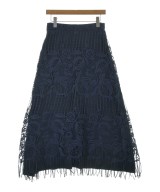 ebure（エブール）ロング・マキシ丈スカート 紺 サイズ:38(M位) レディース/2200631135159