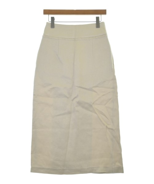 ebure（エブール）ロング・マキシ丈スカート 白 サイズ:36(S位) レディース/2200631135180