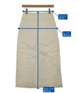 ebure（エブール）ロング・マキシ丈スカート 白 サイズ:36(S位) レディース/2200631135180