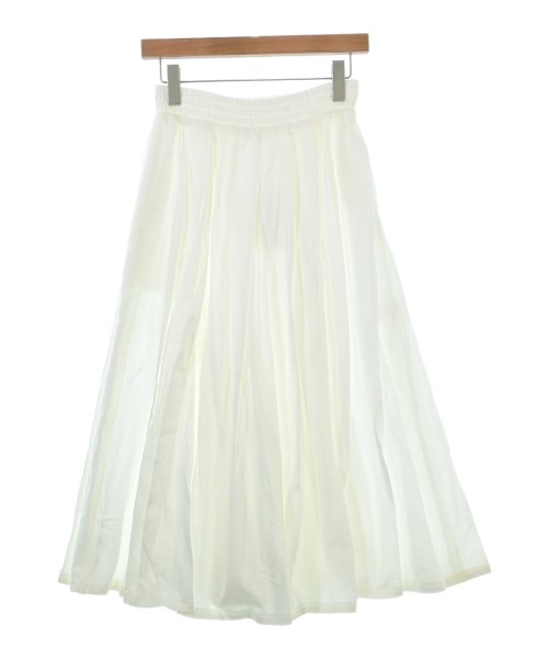 ebure(エブール)ロング・マキシ丈スカート 白 サイズ:36(S位)/2200631135203