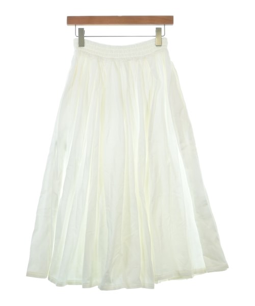 ebure（エブール）ロング・マキシ丈スカート 白 サイズ:36(S位) レディース/2200631135203