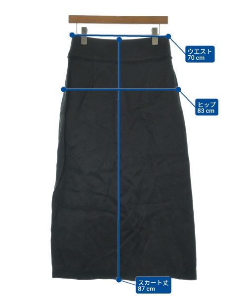 ebure（エブール）ロング・マキシ丈スカート 黒 サイズ:38(M位) レディース/2200631135333