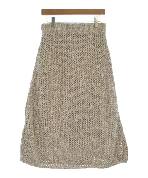 ebure（エブール）ロング・マキシ丈スカート 茶 サイズ:38(M位) レディース/2200631136149