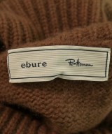 ebure（エブール）ニット・セーター 茶 サイズ:38(M位) レディース/2200631136668