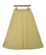 ebure（エブール）ロング・マキシ丈スカート 黄 サイズ:38(M位) レディース/2200631136927