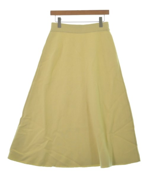 ebure（エブール）ロング・マキシ丈スカート 黄 サイズ:38(M位) レディース/2200631136934