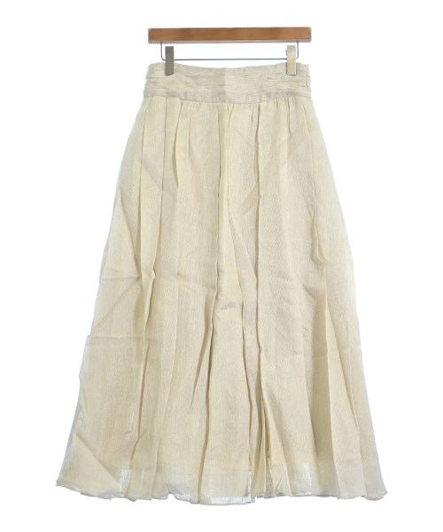 ebure（エブール）ロング・マキシ丈スカート 白 サイズ:38(M位) レディース/2200631138600