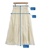 ebure（エブール）ロング・マキシ丈スカート 白 サイズ:38(M位) レディース/2200631138600