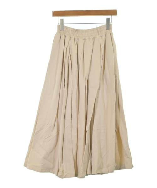 ebure(エブール)ロング・マキシ丈スカート ベージュ サイズ:36(S位)/2200631138617