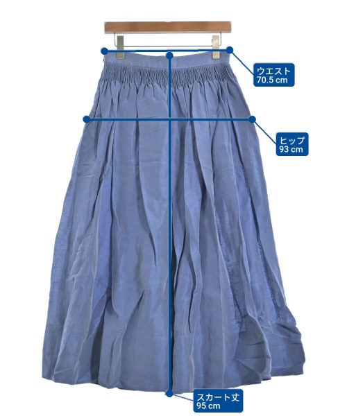 ebure（エブール）ロング・マキシ丈スカート 紫 サイズ:38(M位) レディース/2200631138648