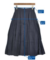 ebure（エブール）ロング・マキシ丈スカート 紺 サイズ:36(S位) レディース/2200631138686