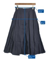 ebure（エブール）ロング・マキシ丈スカート 紺 サイズ:36(S位) レディース/2200631138693