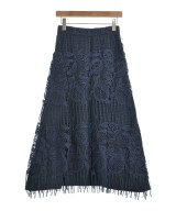 ebure（エブール）ロング・マキシ丈スカート 紺 サイズ:36(S位) レディース/2200631138709