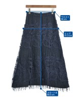 ebure（エブール）ロング・マキシ丈スカート 紺 サイズ:36(S位) レディース/2200631138709