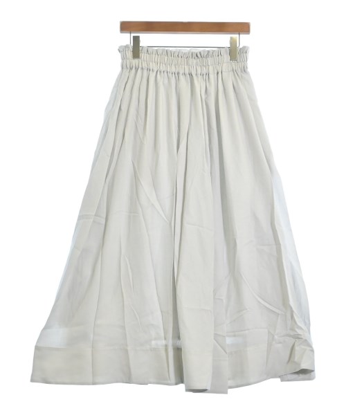 ebure（エブール）ロング・マキシ丈スカート グレー サイズ:38(M位) レディース/2200631138754