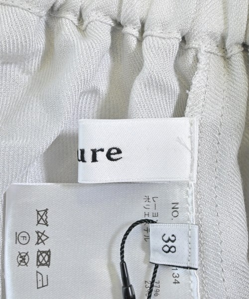 ebure（エブール）ロング・マキシ丈スカート グレー サイズ:38(M位) レディース/2200631138754