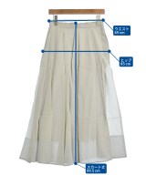 ebure（エブール）ロング・マキシ丈スカート グレー サイズ:38(M位) レディース/2200631138846