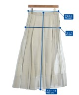 ebure（エブール）ロング・マキシ丈スカート グレー サイズ:40(M位) レディース/2200631138853