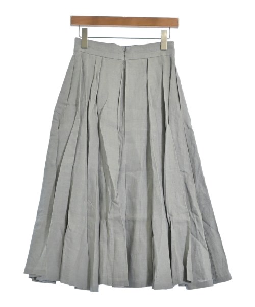 ebure（エブール）ロング・マキシ丈スカート グレー サイズ:36(S位) レディース/2200631138884