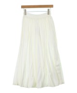 ebure（エブール）ロング・マキシ丈スカート 白 サイズ:36(S位) レディース/2200631138907