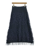 ebure（エブール）ロング・マキシ丈スカート 紺 サイズ:38(M位) レディース/2200631142263